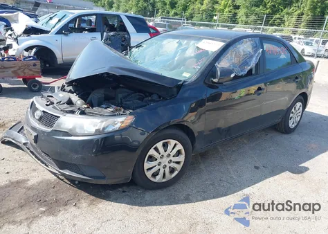 2010 Kia Forte Ex из США, поврежденный, VIN KNAFU4A23A5836411